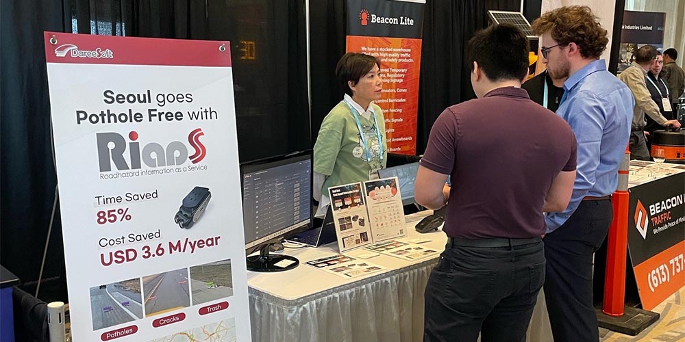 Dareesoft displays RiaaS at the Good Roads Conference Toronto Canada